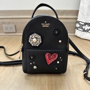 Kate Spade Mini Backpack with Patches